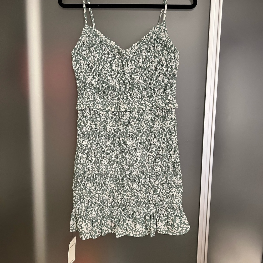NWT Abercrombie Smocked Mini Dress